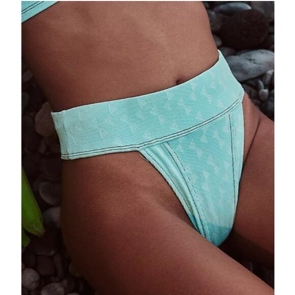 Free People Free-Est FP Beach Dylan High-waist Swim Bottom Beach Glass Mint L